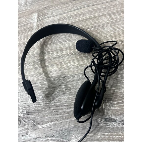 Genuine Original Authentic Wired Headset With Microphone For Computer Gaming Bla - Picture 1 of 4